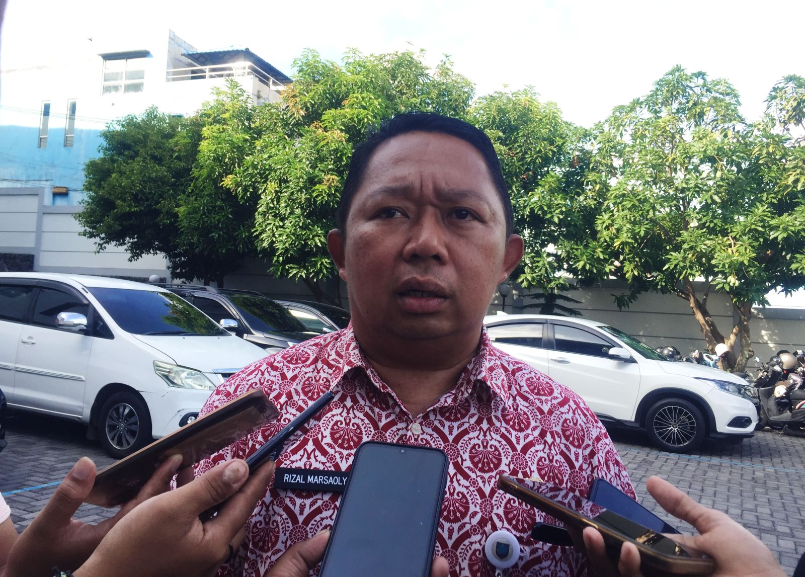 Sekda Kota Ternate Rizal Marsaoly